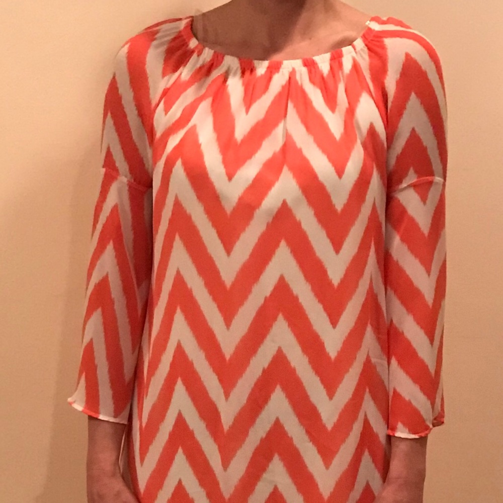 NWOT Rachel Kate Chevron Summer Dress - Picture 3 of 4